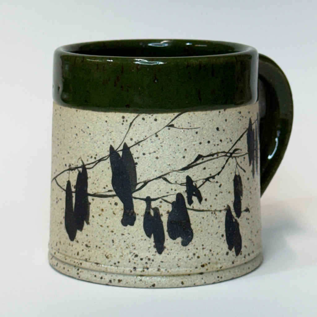 Green Seedpod Mug