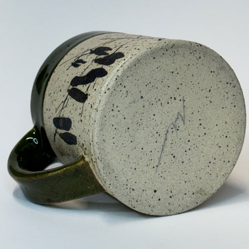 Green Seedpod Mug