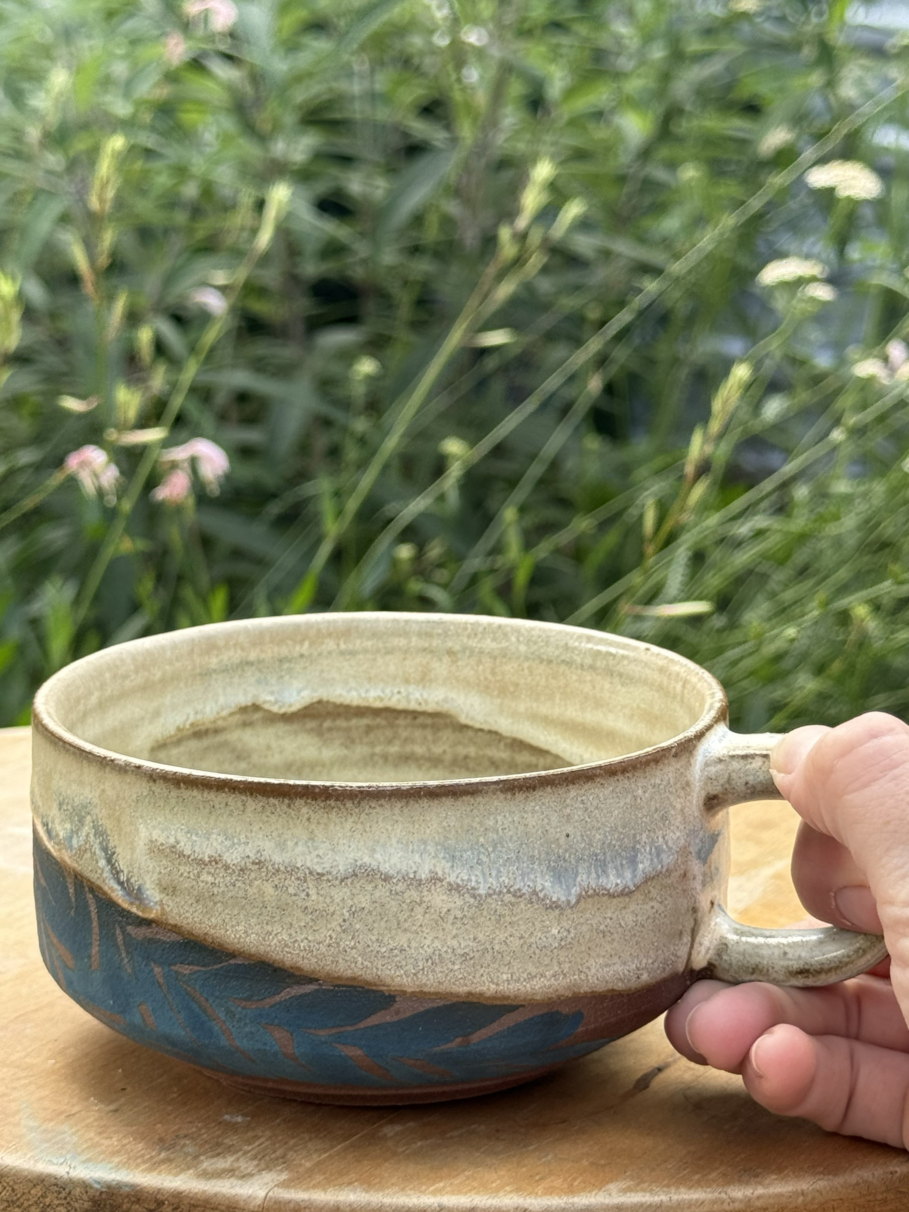 Cream Cappuccino Mug