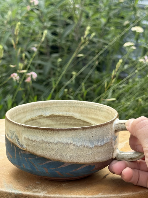 Cream Cappuccino Mug