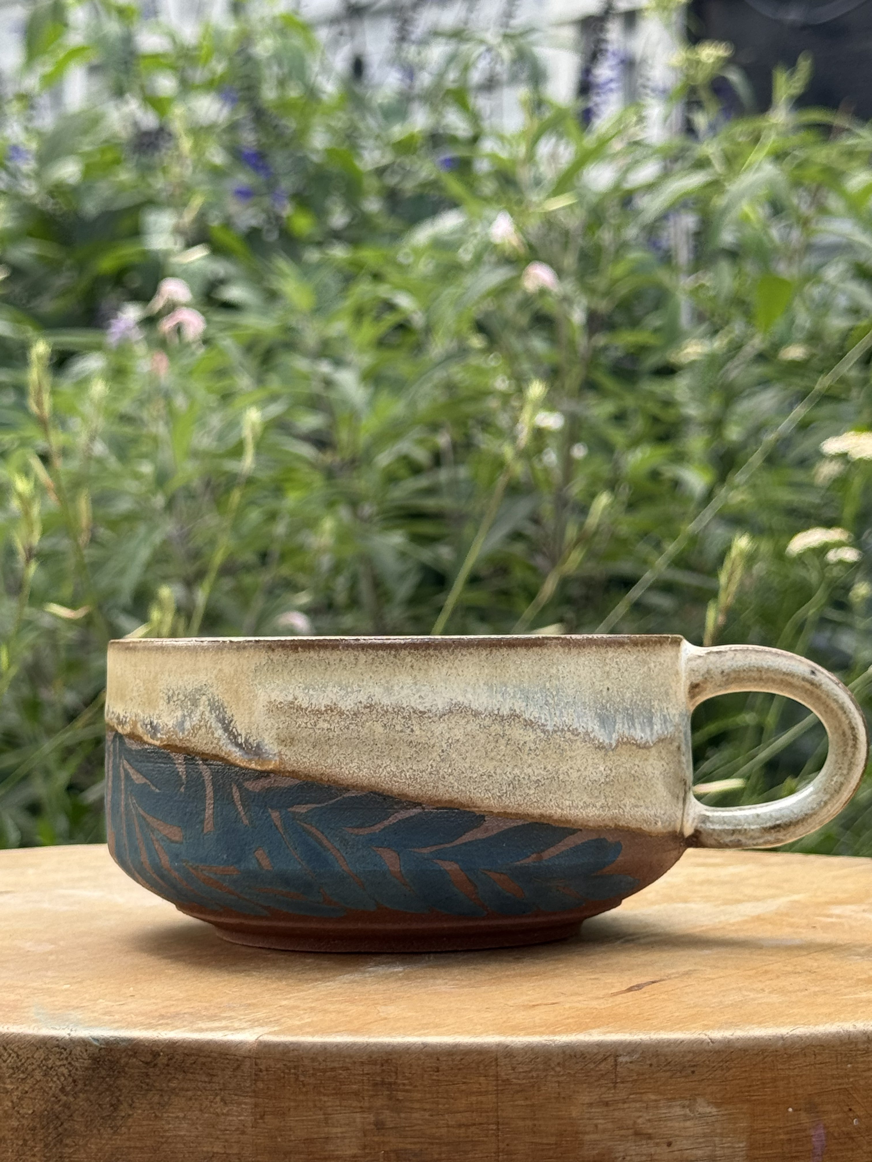 Cream Cappuccino Mug